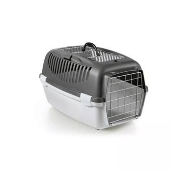 Stefanplast Gulliver 3 Top Free переноска для животных 2197411, 61x40x38см, 10-12кг, пластик, металлическая дверь (2197411)