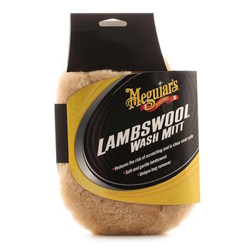 Meguiar’s A7301 – Lambswool Wash Mitt – шерстяная рукавица для мойки (США) (A7301)