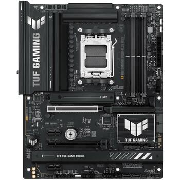 Asus Dēlis TUF GAMING B850-PLUS WIFI, AMD AM5, DDR5, 192 GB, 3 x M.2, 4 x SATA III, 2.5Gb Ethernet, Wi-Fi 7 (TUF GAMING B850-PLUS WIFI)