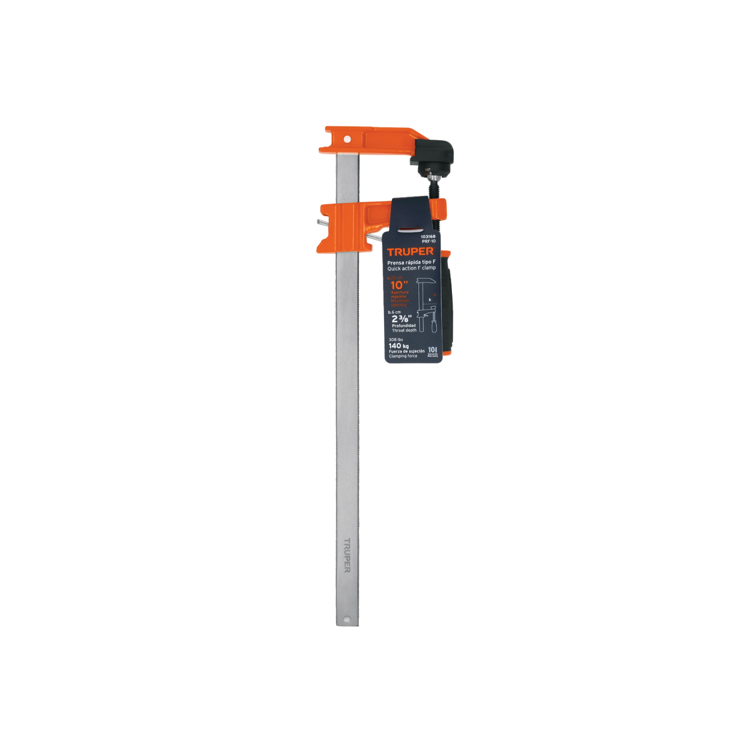 Spīle 250 mm, dziļums 60 mm, maksimālā slodze 140 kg PRF-10 TRUPER (PRF-10)