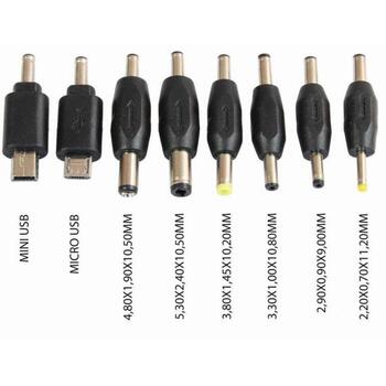 Media-Tech Planšetdatoru universālais strāvas adapteris MT6267v2, 3-12V, 1000mA, 110-240V, 6 uzgaļi, USB 5V/2A (MT6267v2)
