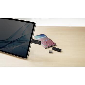 Kingston USB флешка DT70/128GB, 128 ГБ, USB-C, USB 3.2 Gen 1, черный, 1 шт. (DT70/128GB)