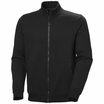 Helly Hansen darba jaka Evo Zip 79344_991-3XL, melna, 3XL, YKK rāvējslēdzēji, kokvilna, poliesteris, ElastaneTECH (79344_991-3XL)