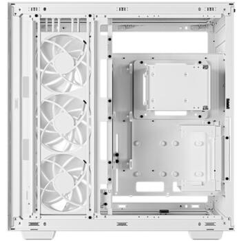 Deepcool Pilna torņa spēļu korpuss CH780 WH, 2x3.5