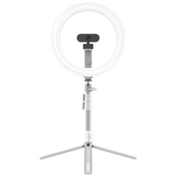Kodak Gredzenveida lampa RL001, 25cm, 3500K-5500K, 10%-100% spilgtums, 120 LED, statīvs 55-73cm, USB 5V/2A (RL001)