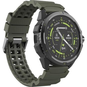 Hammer умные часы Watch 2 SMA003047, 1.5-дюймовый AMOLED 466x466, 530 мАч, 15 дней, 5 ATM, GPS, Bluetooth 5.3, военная версия (SMA003047)