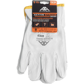 Рабочие перчатки из телячьей кожи, размер 9/L, Active STRONG S6510 ACTIVE GEAR (S6509CH)