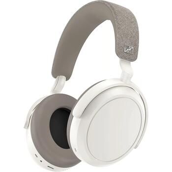 Sennheiser Bezvadu austiņas Momentum 4 509267, 293g, balta, 106dB, Bluetooth 5.2, 42mm, 6-22000Hz, 50-10000Hz (509267)