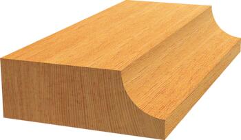 Padziļinājumu frēze 6 mm R1 4 mm, D 25,4mm,L12,6mm, Rokas frēzēm, malu frēzēm IELIEKTO GROPJU FRĒZE STANDARD FOR WOOD, 2608628455, BOSCH (2608628455)