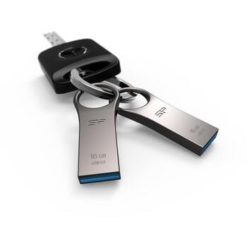 Silicon Power USB флеш-накопитель Jewel J80 SP016GBUF3J80V1T, 16GB, USB 3.0, 80MB/s чтение, 25MB/s запись, пылезащищенный (SP016GBUF3J80V1T)