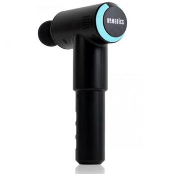 Homedics Masāžas pistole PGM-200-EU, 14.8W, 0.716kg, 3 ātrumi, 3 uzgaļi, 300min uzlādes laiks, 60min akumulatora darbības laiks (PGM-200-EU)