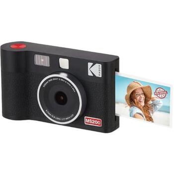 Kodak Mini Shot 2 Era Instant Camera and Printer Black KOCAMMS200B (MS200B)
