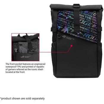 Asus ROG Рюкзак BP4701 90XB06S0-BBP020, Подходит для 17