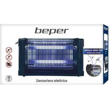 Beper Уничтожитель комаров P206ZAN020, 20 W, 2 кг, 44 см, 10 см, 26.5 см, ABS/металл, UV-A лампы, съемный поддон (P206ZAN020)