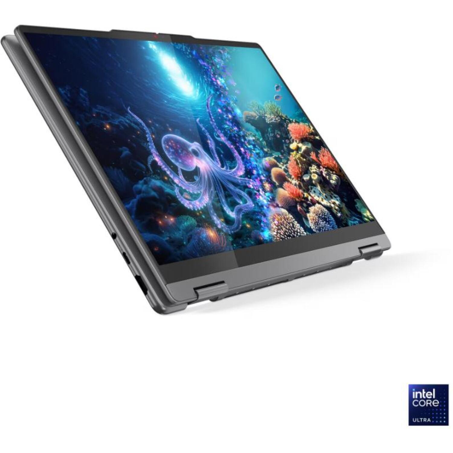Lenovo Yoga 7 2-in-1 14ILL10 83JQ00FPNT/2Y, 14 дюймов, OLED, 1920x1200, 16ГБ, 512ГБ SSD, Intel Core Ultra 5 226V, Windows 11 Home (83JQ00FPNT/2Y)