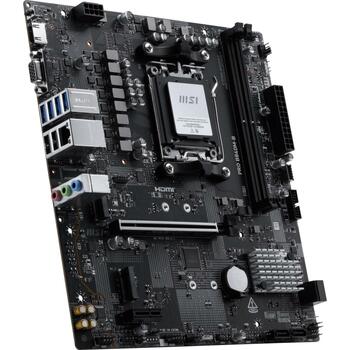 Msi Mātesplate PRO B840M-B, AMD Ryzen 7000/8000/9000, DDR5 128 GB, 2x PCIe 4.0, 2.5G LAN, 7.1 audio, 4x SATA III (PRO B840M-B)