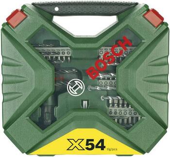 Urbjmašīnu un skrūvgriežu uzgaļu komplekts (54 gab.) 3165140563161 BOSCH (2607010610)