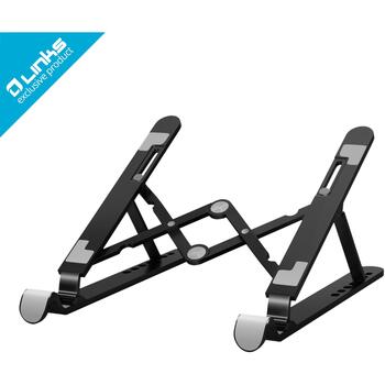 Sbox klēpjdatora statīvs CP-08, 15,6 collas, 15° - 45°, 185x260mm, 165g, plastmasa (CP-08)