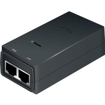 Ubiquiti strāvas adapteris POE-24-12W, 24 V, 0,5 A, 100-240 V, 50/60 Hz, 2xRJ-45, pārsprieguma aizsardzība (POE-24-12W)