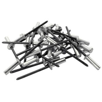 Rapid 5000400 ūdensnecaurlaidīgas kniedes 4,0x12mm, 50gab + urbis komplektā (5000400)