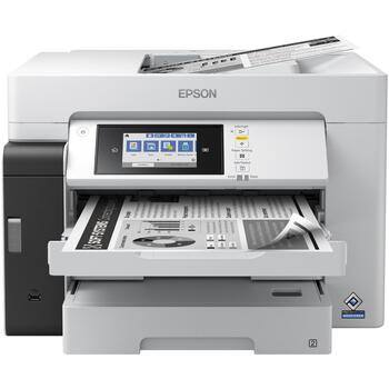 Epson Многофункциональный принтер EcoTank M15180 C11CJ41406, 3-в-1, A3, 25 стр/мин, 1200 x 1200 dpi, Wi-Fi, черно-белый (C11CJ41406)