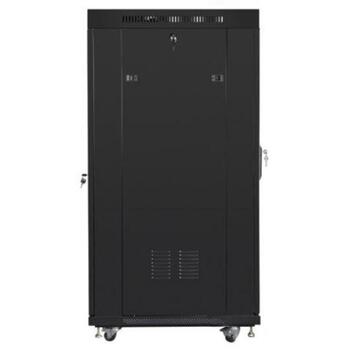 Lanberg RACK шкаф FF01-8037-12BL, 800mm, 860mm, 1876mm, 37U, 800kg, IP20, LCD дисплей, 4 вентилятора (FF01-8037-12BL)