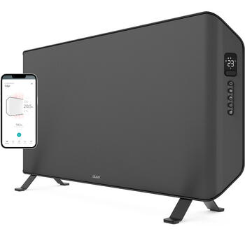 Viedais Wi-Fi konvekcijas sildītājs 2000 Smart 2000 W līdz ~30 m² Pelēks DXCH14 Duux (DXCH14)