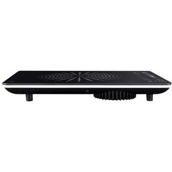 Jata Мини-плита VIN145, 230 V, 2100 W, 1 индукционная зона, 1 электрическая зона, 12 см, 26 см, LED, черный, сенсорное управление (VIN145)