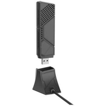 Asus ROG USB-BE92 беспроводной маршрутизатор, 90IG09I0-MO0B00, 6500 Мбит/с, 2.4 ГГц/5 ГГц/6 ГГц, MU-MIMO, WPA3, OFDMA (90IG09I0-MO0B00)