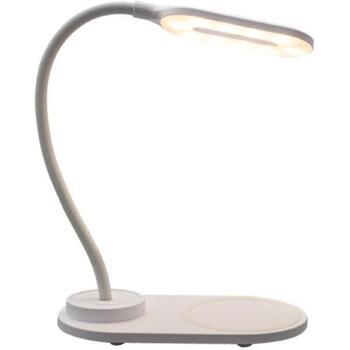 Denver Galda lampa LQI-55 117220000010, 1.5W, 5V, 5W QI lādētājs, 2700-6500K, CRI 85, pieskāriena vadība (117220000010)
