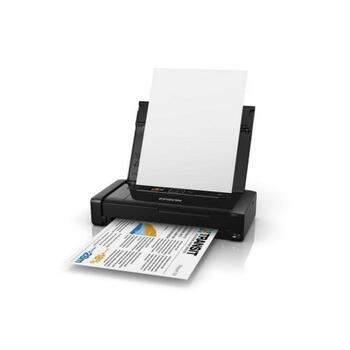 Epson струйный принтер WF-100W C11CE05403, A4, 5760x1440 dpi, 14 ppm, 11 ppm, Wi-Fi, Wi-Fi Direct, USB 2.0, ЖК-дисплей (C11CE05403)