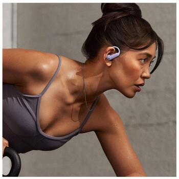 Beats bezvadu austiņas Powerbeats Pro 2 MX753ZM/A, hipervioleta, Bluetooth, aktīvā trokšņu slāpēšana, 45h, 3 mikrofoni, ausu āķi (MX753ZM/A)