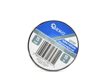 Geko тканевая изоляционная лента, G01389, 15mm, 15m, PET шерсть, резиновый клей, высокая гибкость, сильная адгезия (G01389)