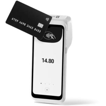 Sumup Термinal для карт RDR-SAT-009, EMV/магнитная карта/NFC, Bluetooth 5.0, Аккумулятор (RDR-SAT-009)