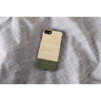 Man&Wood чехол M7098B, 73x143x10mm, 20g, дерево, поликарбонат, совместим с iPhone 7/8 (M7098B)