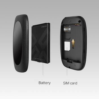 TP-Link M7000 4G LTE мобильный Wi-Fi роутер 150 Mbps 50 Mbps аккумулятор 2000 mAh micro USB Черный (M7000)