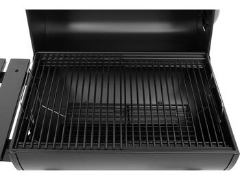 Lund угольный гриль 99902, 47x34 см, 121x50x71 см, 12.5 кг, сталь, черный, крышка, регулировка воздушного потока, термометр (99902)