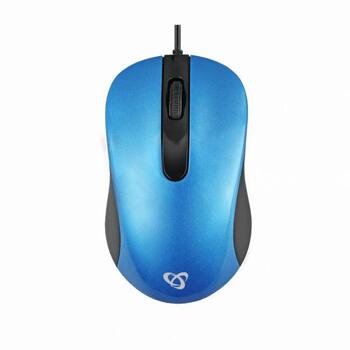 Sbox оптическая мышь M-901BL, 1000 DPI, USB 2.0, 3 кнопки, 1,5 м, ABS пластик, игровая, офисная (M-901BL)