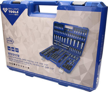 Instrumentu komplekts 172gab. BT023172 BRILLIANT TOOLS (BT023172)