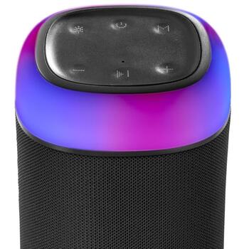 Hama 00188228 Shine 2.0, Bluetooth-колонка, 30 Вт, 12 ч, IPX4, LED, черный (00188228)