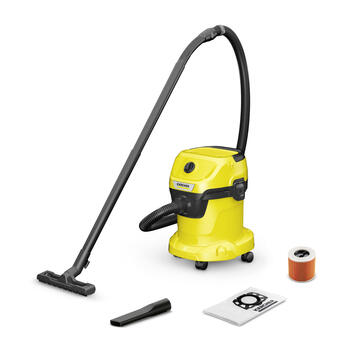Пылесос для сухой и влажной уборки WD 3 V-15/6/20 1.628-122.0 KARCHER (1.628-122.0)