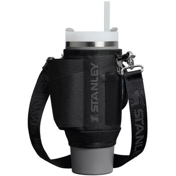 Stanley Сумка 2812444023 0,89L черная, 100% переработанный полиэстер, 3 кармана, карабин для ключей (2812444023)