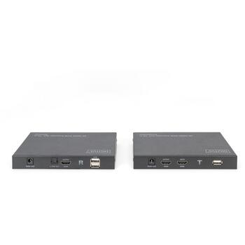 Digitus KVM удлинитель 4K HDMI, DS-55513, 70 м, CAT 6/7/8, проводной (DS-55513)