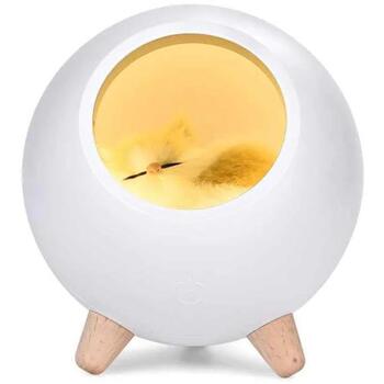 Tellur Nakts Lampa TLL441191, 1.2 W, 5V/1000mA, 1200 mAh, 20 stundas, Apkārtējā gaisma, Regulējams spilgtums, Energoefektīva (TLL441191)
