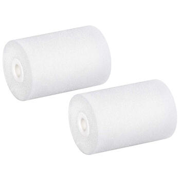 Rullis MINI 5cm Ø35mm, porolons, smalks, balts (2 gab.); 86703099 COLOR EXPERT (86703099)