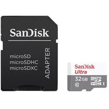 MEMORY MICRO SDHC 32GB UHS-I/SDSQUNR-032G-GN3MA SANDISK (SDSQUNR-032G-GN3MA)