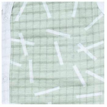 Lodger Romper Sprinkle хлопковый боди без рукавов Leaf, RF 070_68, 68, 100% хлопок, мальчик, весна/лето, 60C (RF 070_68)
