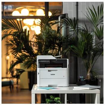 Brother Multifunkcionālais printeris MFC-L3760CDW MFCL3760CDWRE1, A4, krāsu, Wi-Fi, automātiskā abpusējā drukāšana, ADF (MFCL3760CDWRE1)