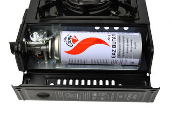 Portatīvā kempinga gāzes plīts, butāns, 2,5 kW G80521 GEKO (G80521)