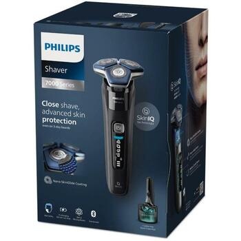 Philips skuveklis S7886/58, 60min, 1h, 3 galvas, akumulators, Bluetooth, iekļauts trimmeris, uzlādes bāze, displejs (S7886/58)